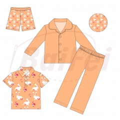 Easter Adult Pyjamas Women Sleepwear Long Sleeve Family Clothes Set